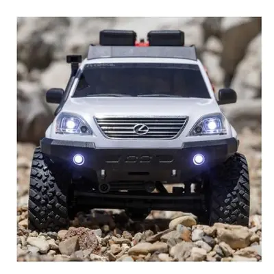 Axial SCX24 Lexus GX 470 1:24 4WD RTR stříbrný