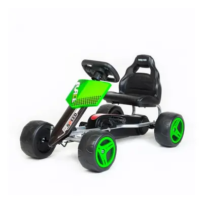 Dětská šlapací motokára Go-kart Baby Mix Speedy zelená