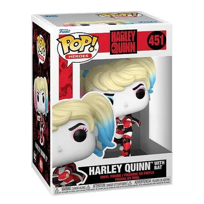 Funko POP Heroes: DC-Harley w/ Bat