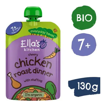 Ella's Kitchen BIO Pečené kuře s nádivkou (130 g)