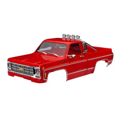 Traxxas karosérie Chevrolet K10 1979 červená