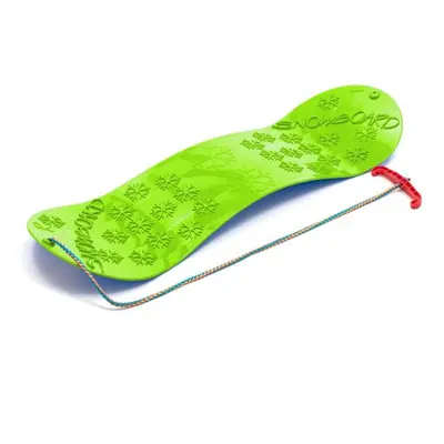 Dětský sněžný kluzák Baby Mix SNOWBOARD 72 cm zelený