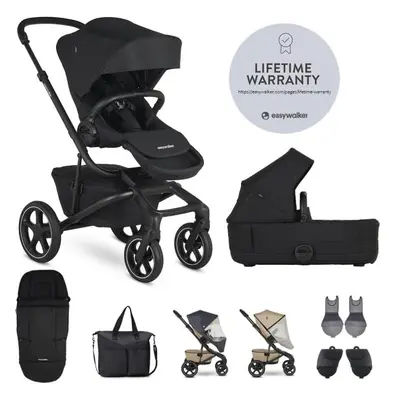 EASYWALKER Kočárek kombinovaný Jimmey Pepper Black XXL RWS