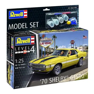 ModelSet auto 67729 - '70 Shelby Mustang GT500 (1:25)