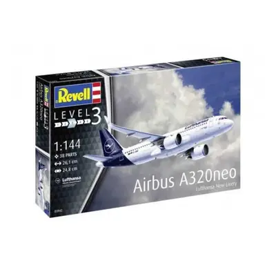 Plastic modelky letadlo 03942 - Airbus A320 Neo Lufthansa "New Livery" (1: 144)