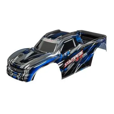 Traxxas karosérie Stampede 4X4 VXL modrá (bezsponková)