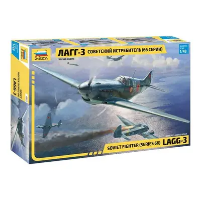 Model Kit letadlo 4833 - LaGG-3 sovětský stíhač z druhé světové války (1:48)