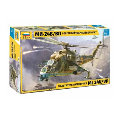 Model Kit vrtulník 4823 - MIL-Mi 24 V / VP (1:48)