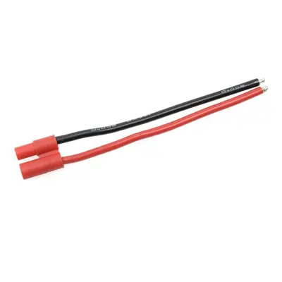 Konektor zlacený 3.5mm samec s kabelem 14AWG 10cm