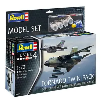 ModelSet letadlo 63801 - Tornado 50th Anniversary Twinpack (1:72)