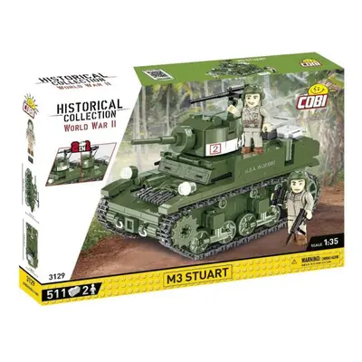 Cobi II WW M3 Stuart, 1:35, 511 k, 2 f