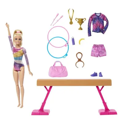 Mattel Barbie Gymnastka na kladině