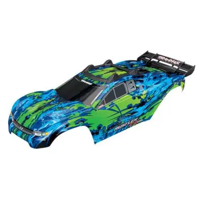 Traxxas karosérie zelená: Rustler 4x4 VXL