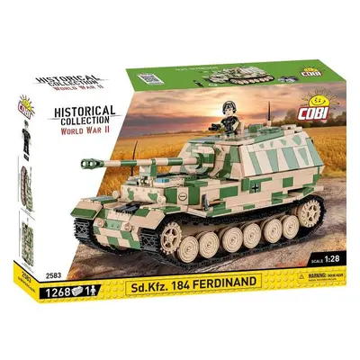 Cobi II WW Sd. Kfz. 184 Ferdinand, 1:28, 1268 k, 1 f