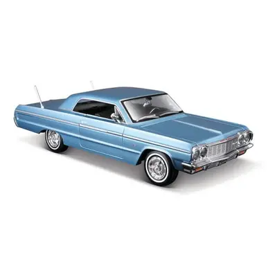 Maisto - Special Edition - 1964 Chevrolet Impala SS, kovová modrá, 1:26