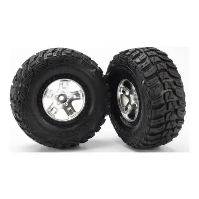 Traxxas kolo 2.2/3.0", disk SCT saténový-černý, pneu Kumho (2) (2WD přední)