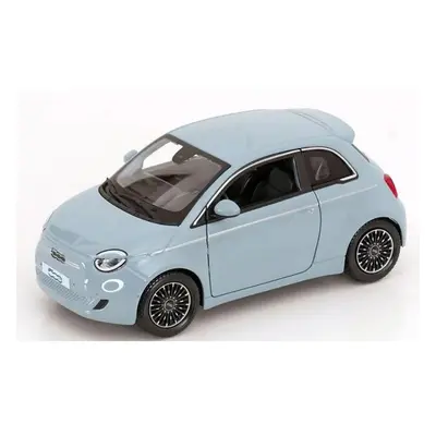 Bburago 1:24 Plus - Fiat 500e (2023) - Modrá