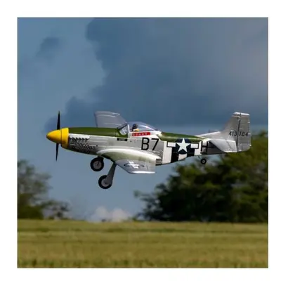 E-flite P-51D Mustang 1.0m AS3X+ SAFE Select BNF Basic