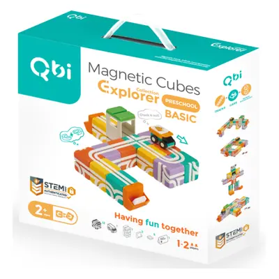 QBI Preschool Explorer Pack magnetická stavebnice 22