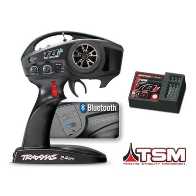 Traxxas vysílač TQi 4 kan., BlueTooth modul, přijímač TSM