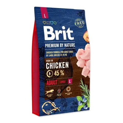 Krmivo Brit Premium by Nature Adult L 8kg