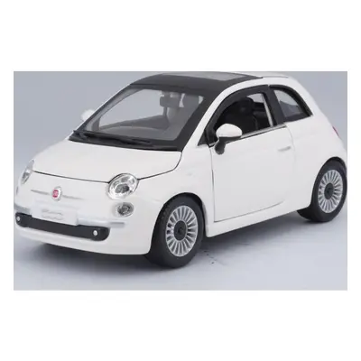 Bburago 1:24 Fiat 500 (2007) White