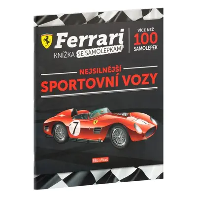 FERRARI, sportovní vozidla - Knížka samolepek