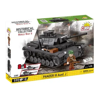 Cobi II WW Panzer III Ausf J, 1:35, 590 k, 1 f