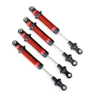 Traxxas tlumič GTS červený (Long Arm Lift Kit) (4)