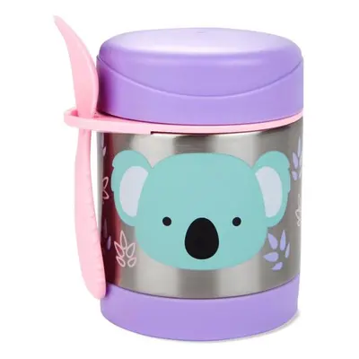 SKIP HOP Zoo Termoska na jídlo se lžičkou / vidličkou Koala 325ml,