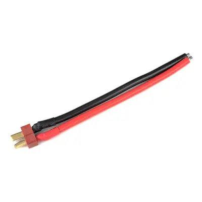 Konektor zlacený Deans přístroj s kabelem 12AWG 10cm