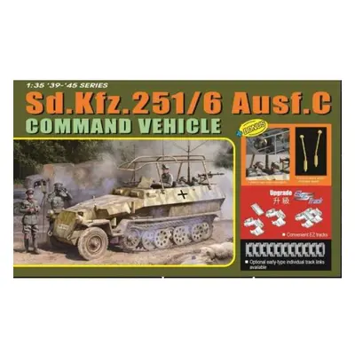 Model Kit military 6442 - Sd.Kfz.251/6 Ausf.C VELITELSKÉ VOZIDLO (1:35)