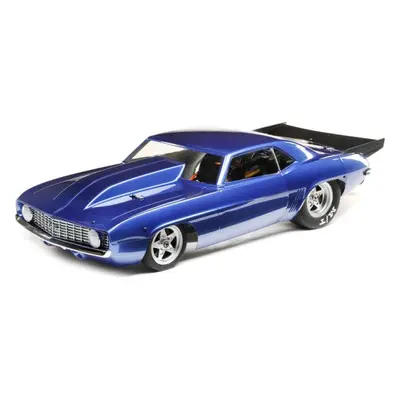 Losi 22S Dragster 1:10 1969 Camaro RTR modré