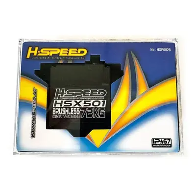 H-Speed servo HSX501 72kg.cm 0.092s/60° 25T