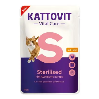 Kapsička Kattovit Vital Care Sterilized kuře 85g