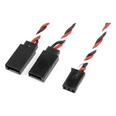 Kabel serva Y kroucený Futaba HD 22AWG 15cm