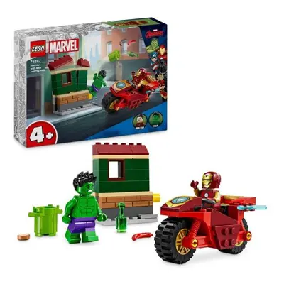 LEGO® Marvel 76287 Iron Man s motorkou a Hulkem