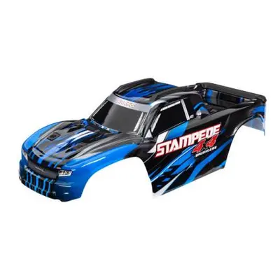 Traxxas karosérie Stampede 4X4 Brushless modrá (bezsponková)