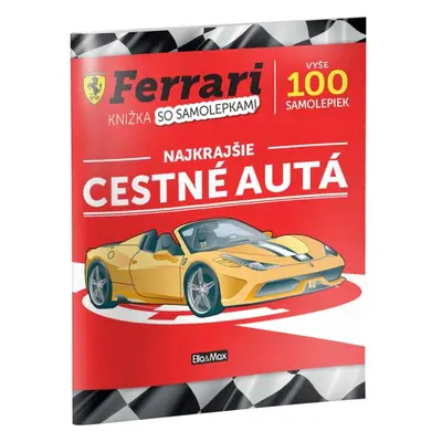 FERRARI, cestné vozidlá - Kniha s nálepkami