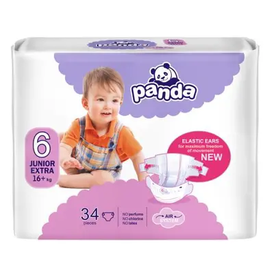 BELLA PANDA Pleny jednorázové 6 Junior extra (16 kg+) 34 ks