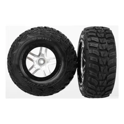 Traxxas kolo 2.2/3.0", disk SCT Split-Spoke saténový-černý, pneu Kumho S1 (2)