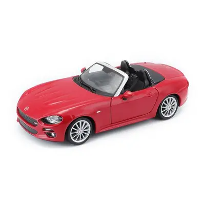 Bburago 1:24 Plus Fiat 124 Spider Red