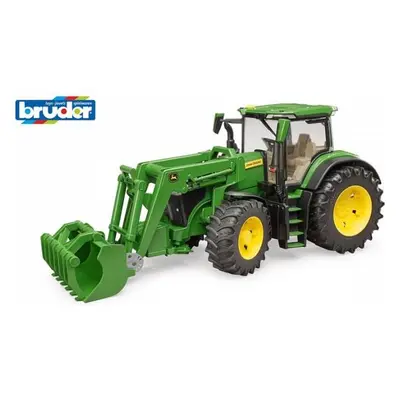 Bruder Farmer Traktor John Deere s předním nakladačem