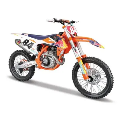 Maisto - Red Bull KTM 450 SX-F Factory Edition 2018, #84 Jeffrey Herlings, 1:6