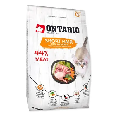 Krmivo Ontario Cat Shorthair 0,4kg