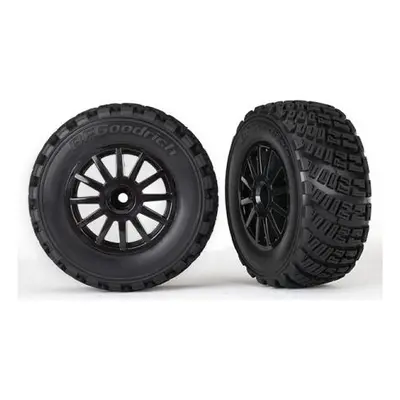 Traxxas kolo 2.2/3.0", disk Rally černý, pneu Gravel (2)