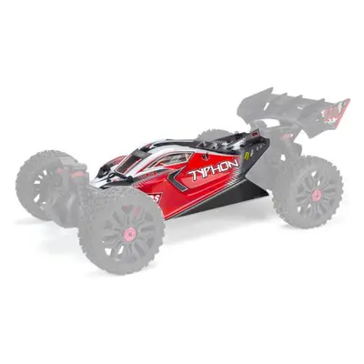 Arrma karosérie červená: Typhon 4x4