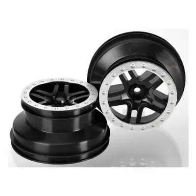 Traxxas disk 2.2/3.0" SCT Split-Spoke černý-saténový (2)