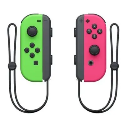 Joy-Con pár Neon zelená/Neon růžová