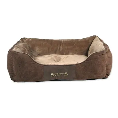 Scruffs Chester Box Bed čokoládový L 75x60cm